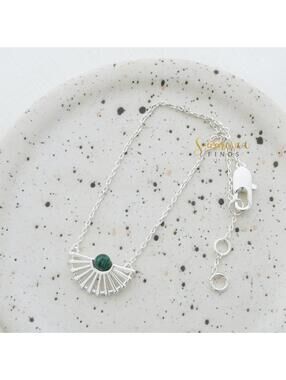 & Other Stories Sun Fan Pendant Bracelet